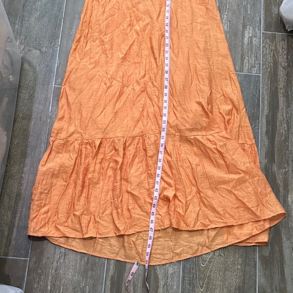 BiBi Vibrant Orange Maxi Dress - Picture 7 of 9